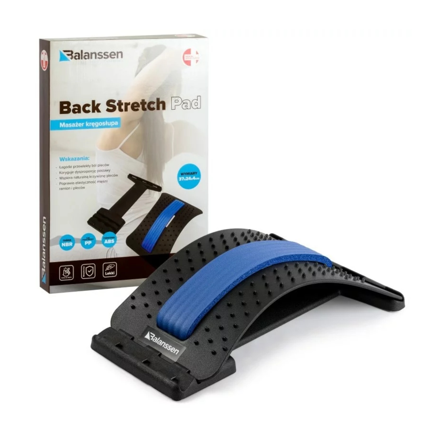 Balanssen, przyrząd do rozluźniania mięśni pleców, 1 sztuka