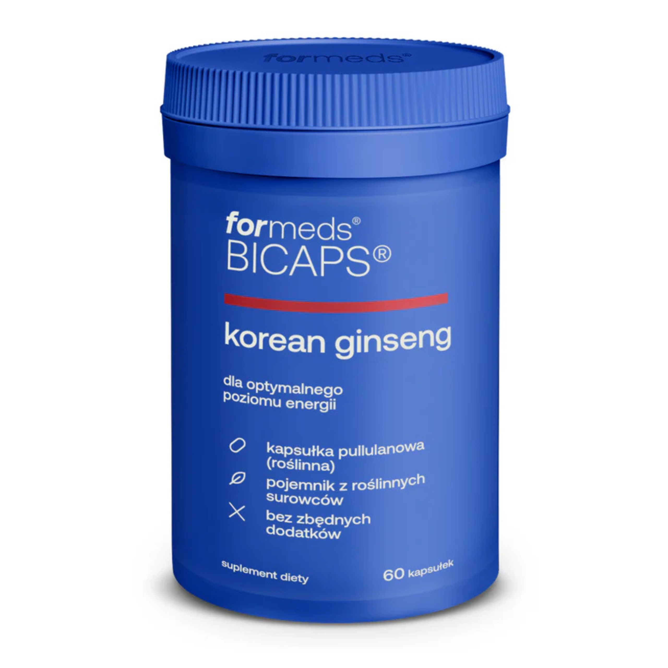Bicaps korean ginseng, 60 kapsułek