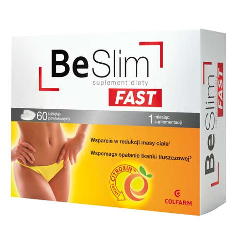 Be slim fast, 60 tabletek