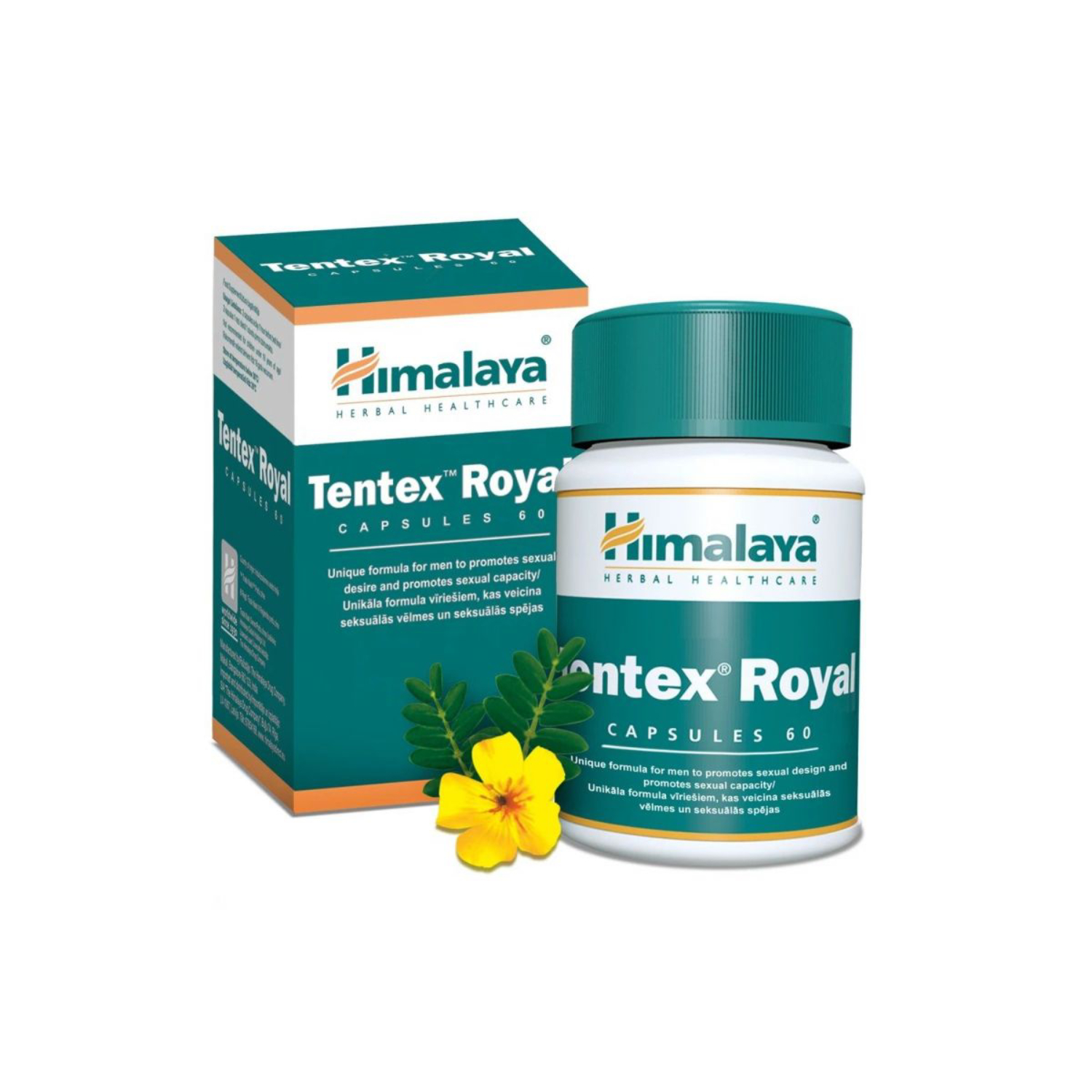 Himalaya, tentex royal, 60 kapsułek