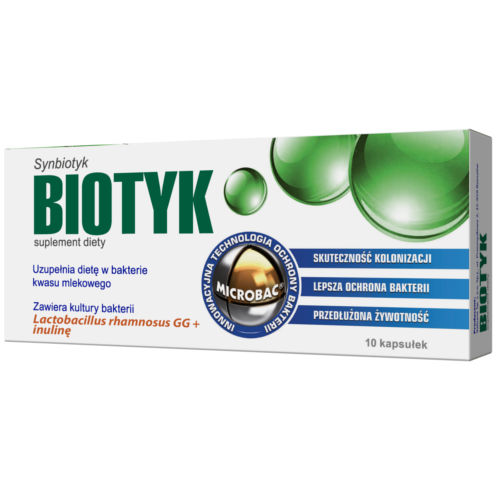 Biotyk 400 mg, 10 kapsułek