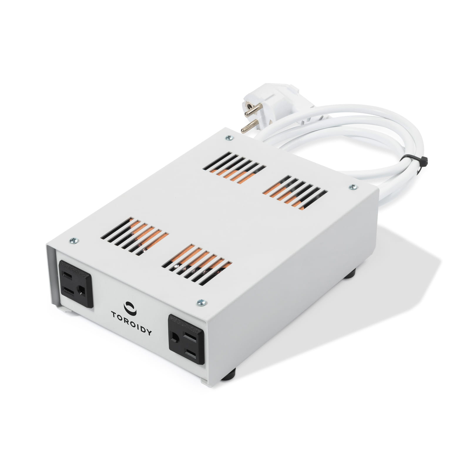 ATSS0400 - 230/110V 400VA step-down autotransformer (metal housing, 2 outlets)