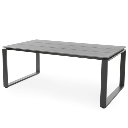Gartentisch 180 x 100 cm Giovo - Grau