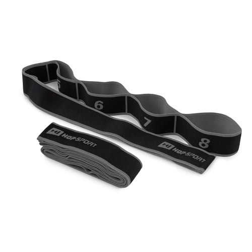 Fitnessband aus Nylon grau