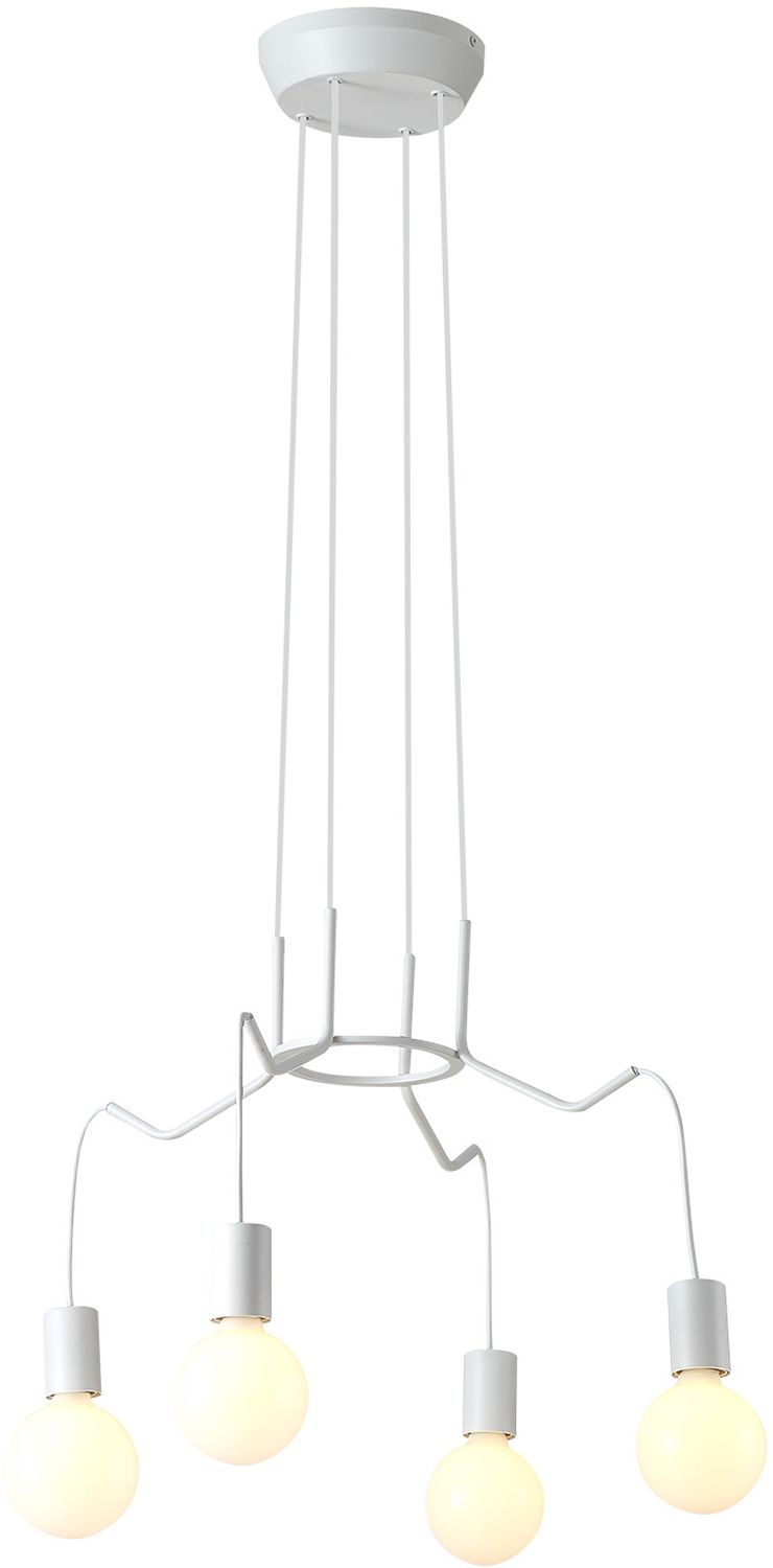 Candellux Basso lampa wisząca 4x40W biały mat 34-71002