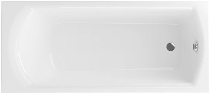 Excellent Lamia Slim wanna prostokątna 170x75 cm biała WAEX.LAM17WHS