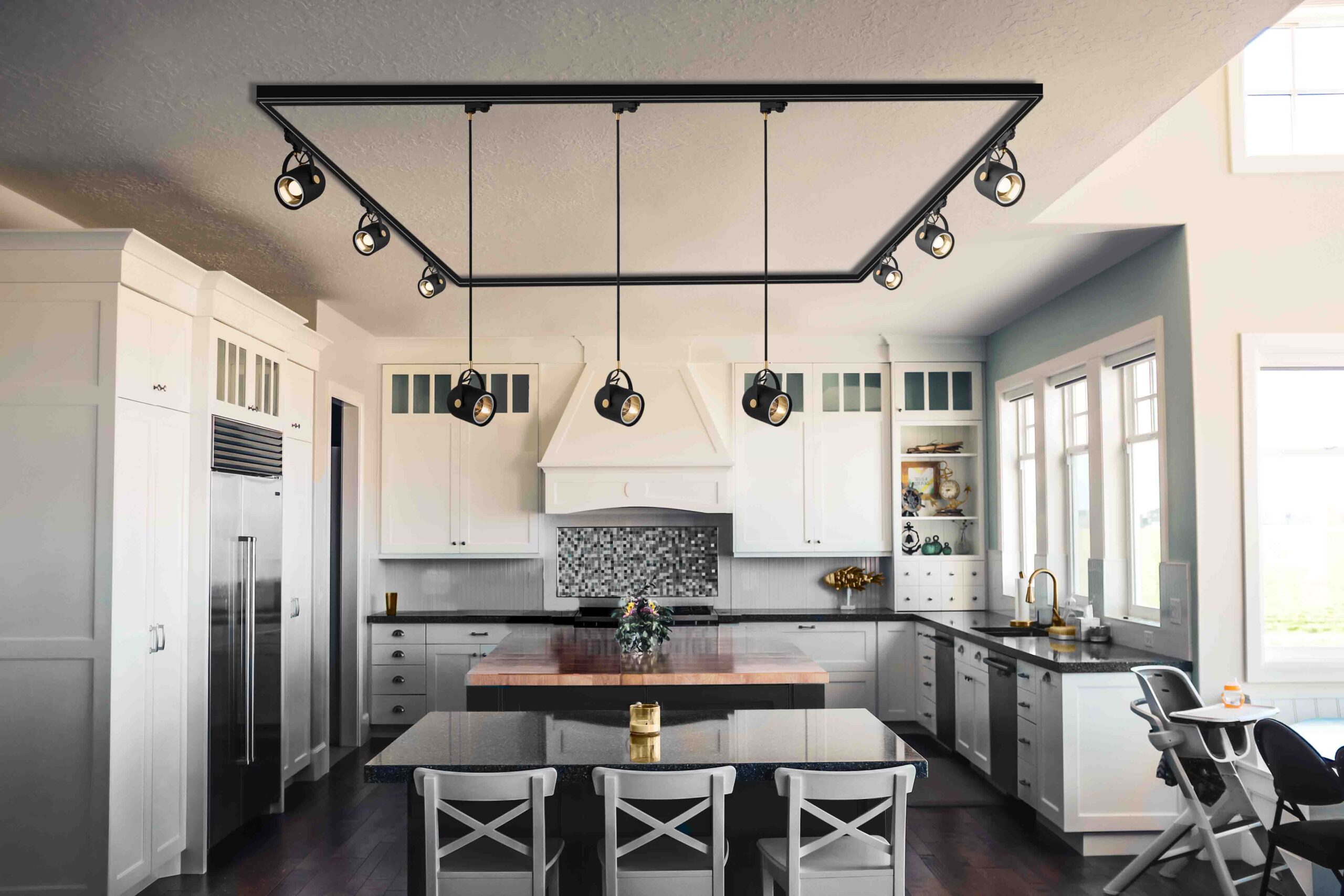 Argon Net lampa do szynoprzewodu 1x15W czarny 4314