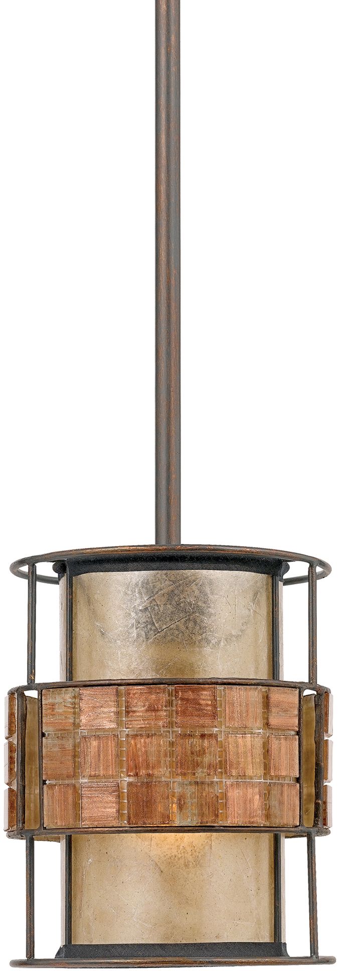 Elstead Lighting Laguna lampa wisząca 1x60 W renesansowa miedź QZ-LAGUNA-MP