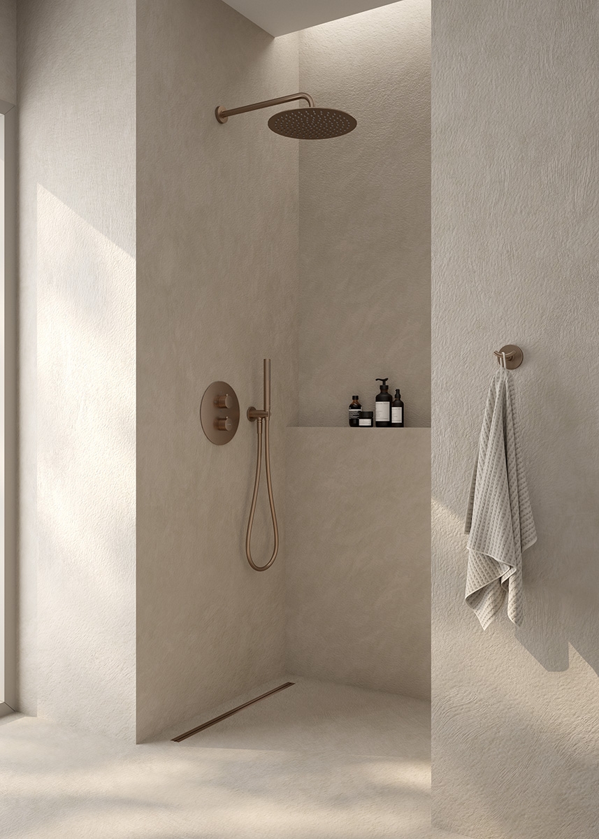 Oltens Gulfoss wieszak na ręcznik miedź szczotkowana 80002610 - Wysyłka w 24h