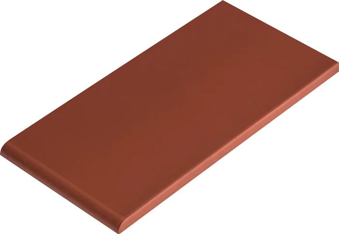 Cerrad Burgund płytka parapetowa 35x14,8 cm czerwona