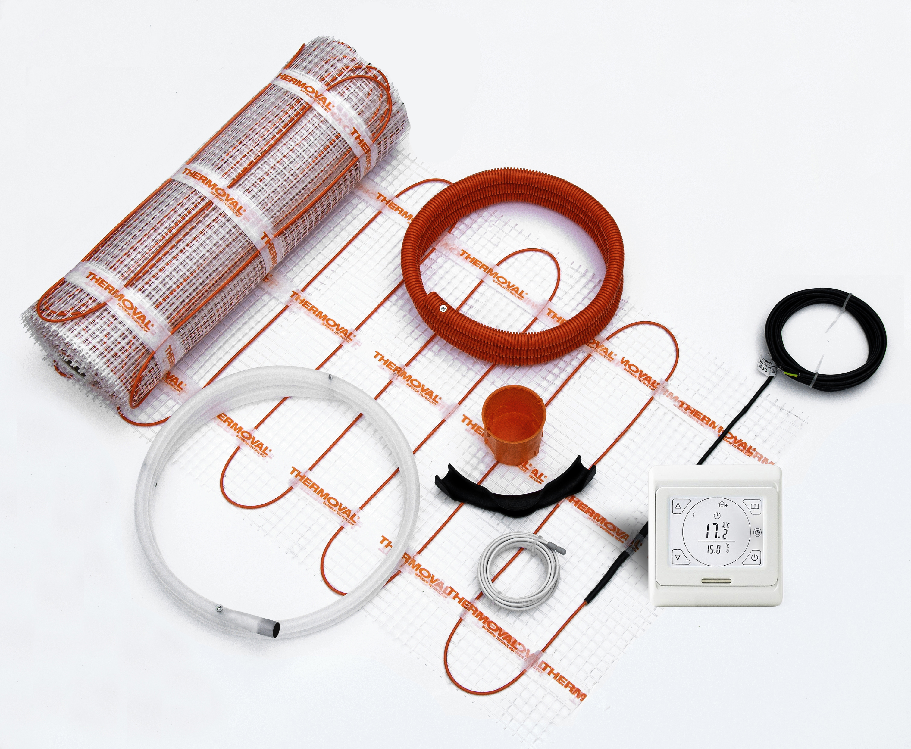 Thermoval TV TO mata grzewcza z termoregulatorem 20 m2 150 W/m2