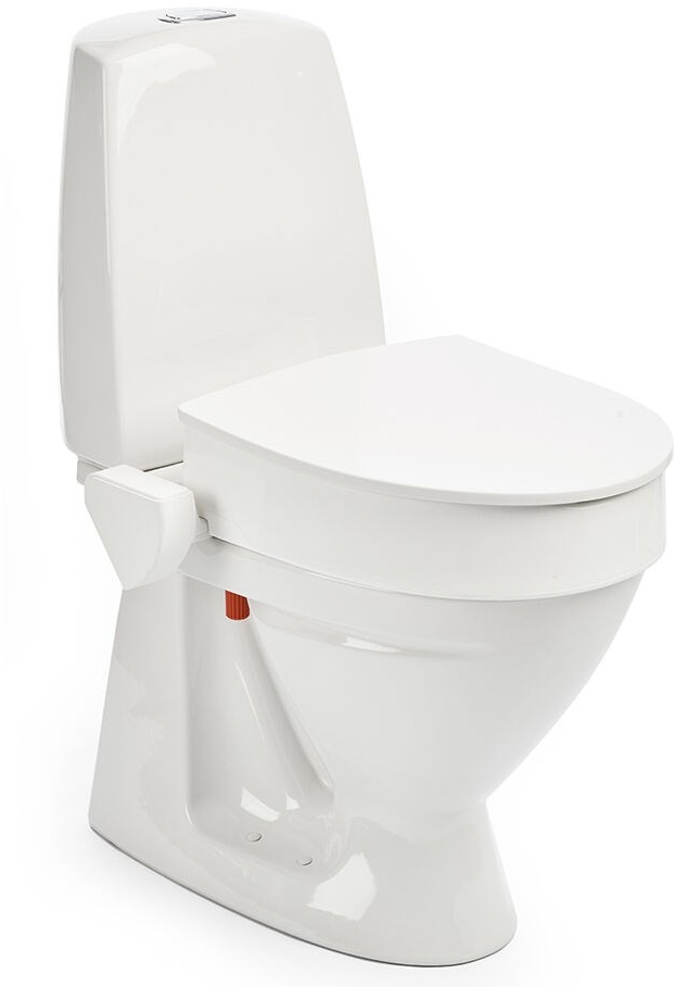 Etac My Loo nakładka podwyższająca 10 cm na toaletę z pokrywą biała 80301514