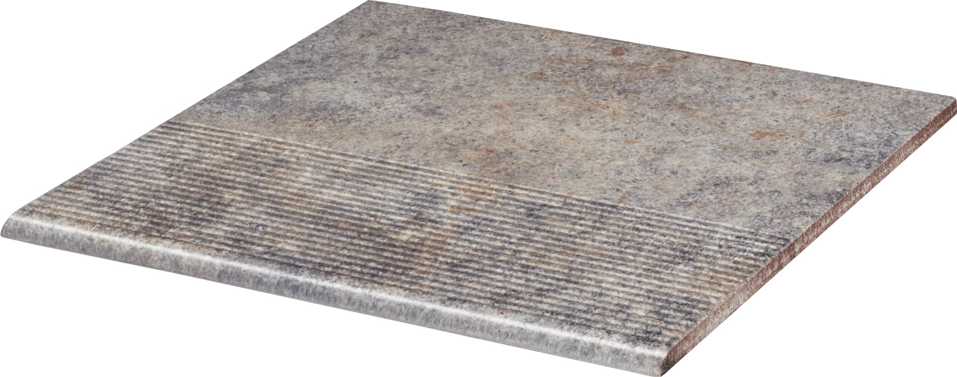 Paradyż Viano Grys stopnica 30x30 cm szara