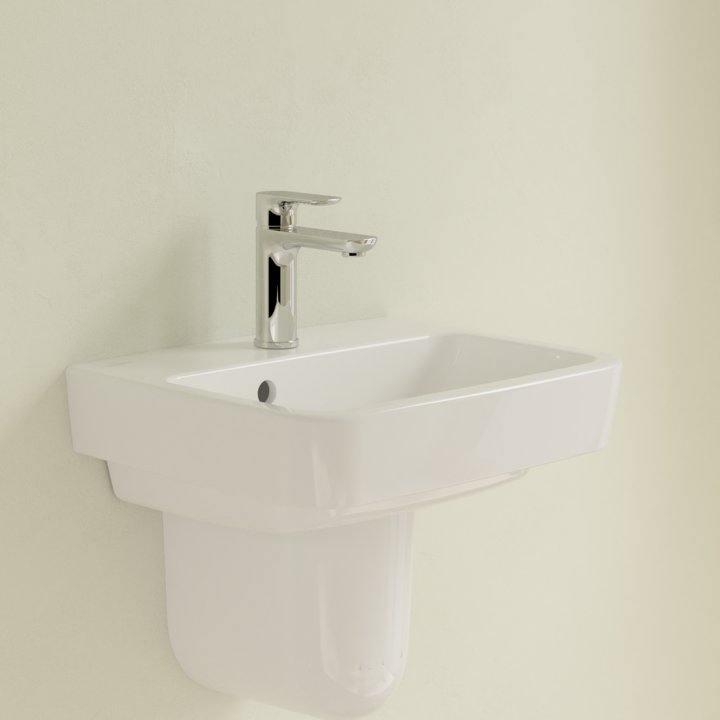 Villeroy & Boch O.Novo umywalka 45x37 cm prostokątna Weiss Alpin 43444501
