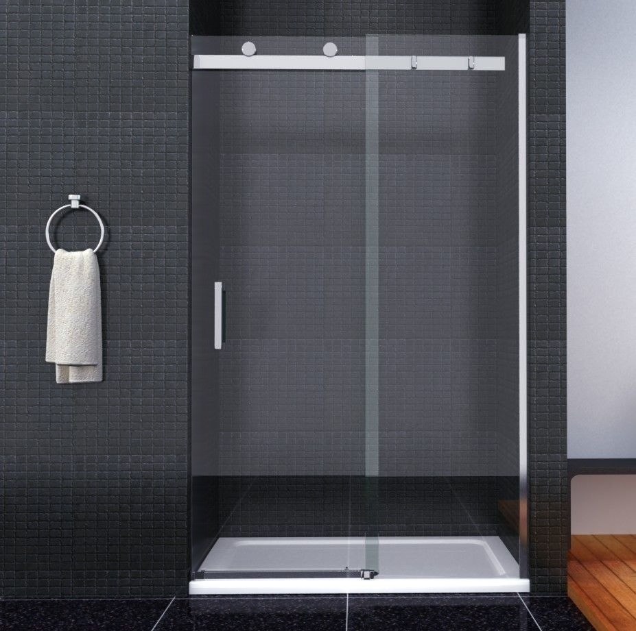 Rea Nixon-2 drzwi prysznicowe 140 cm rozsuwane chrom połysk/szkło przezroczyste REA-K5007