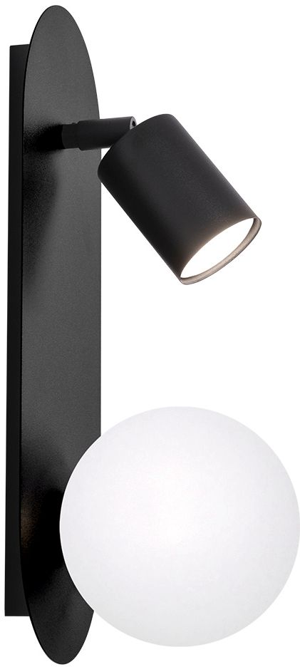 Kaja Aries kinkiet 2x10 W biały-czarny K-5480