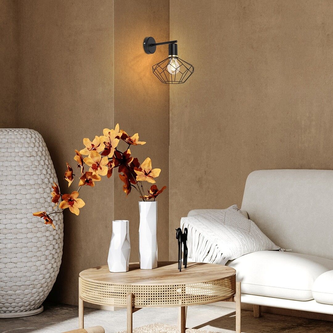 Rabalux Fran kinkiet 1x40 W czarny 71064