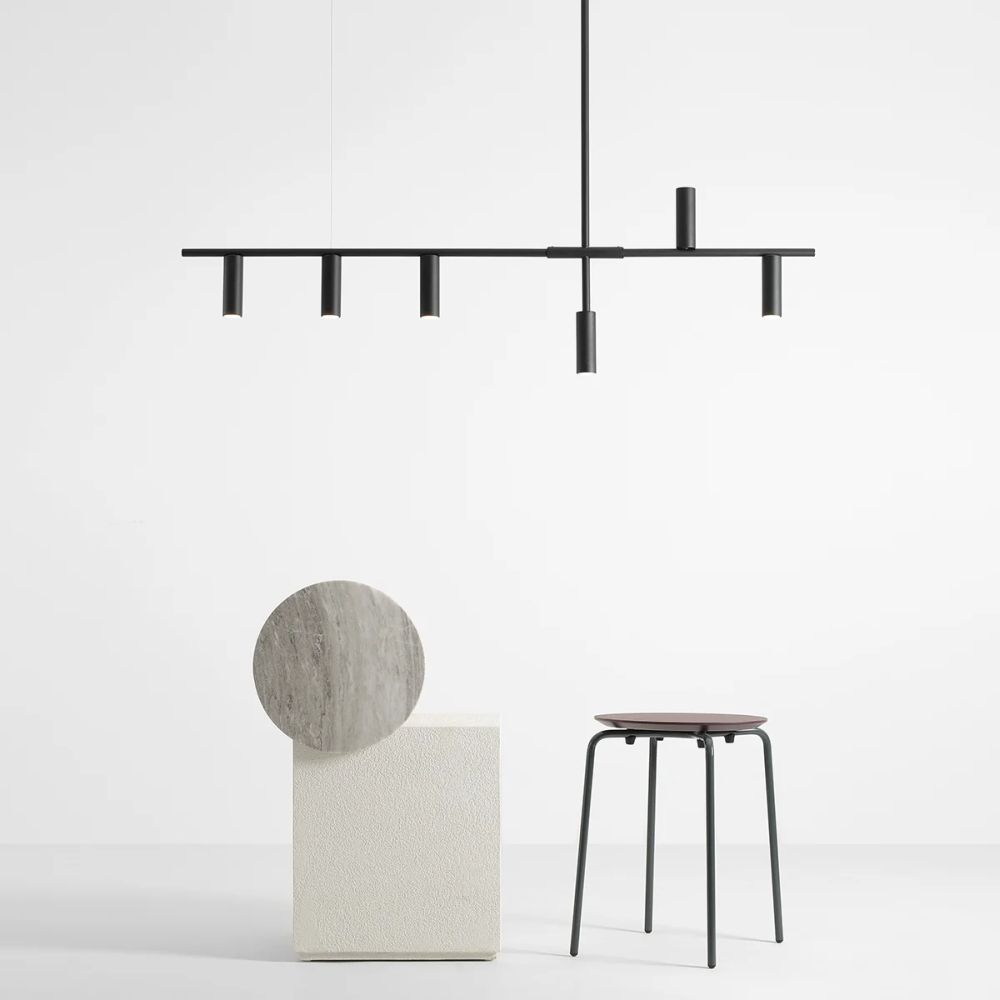 Aldex Trevo lampa wisząca 6x35 W czarna 1104K1 - Wysyłka w 24h