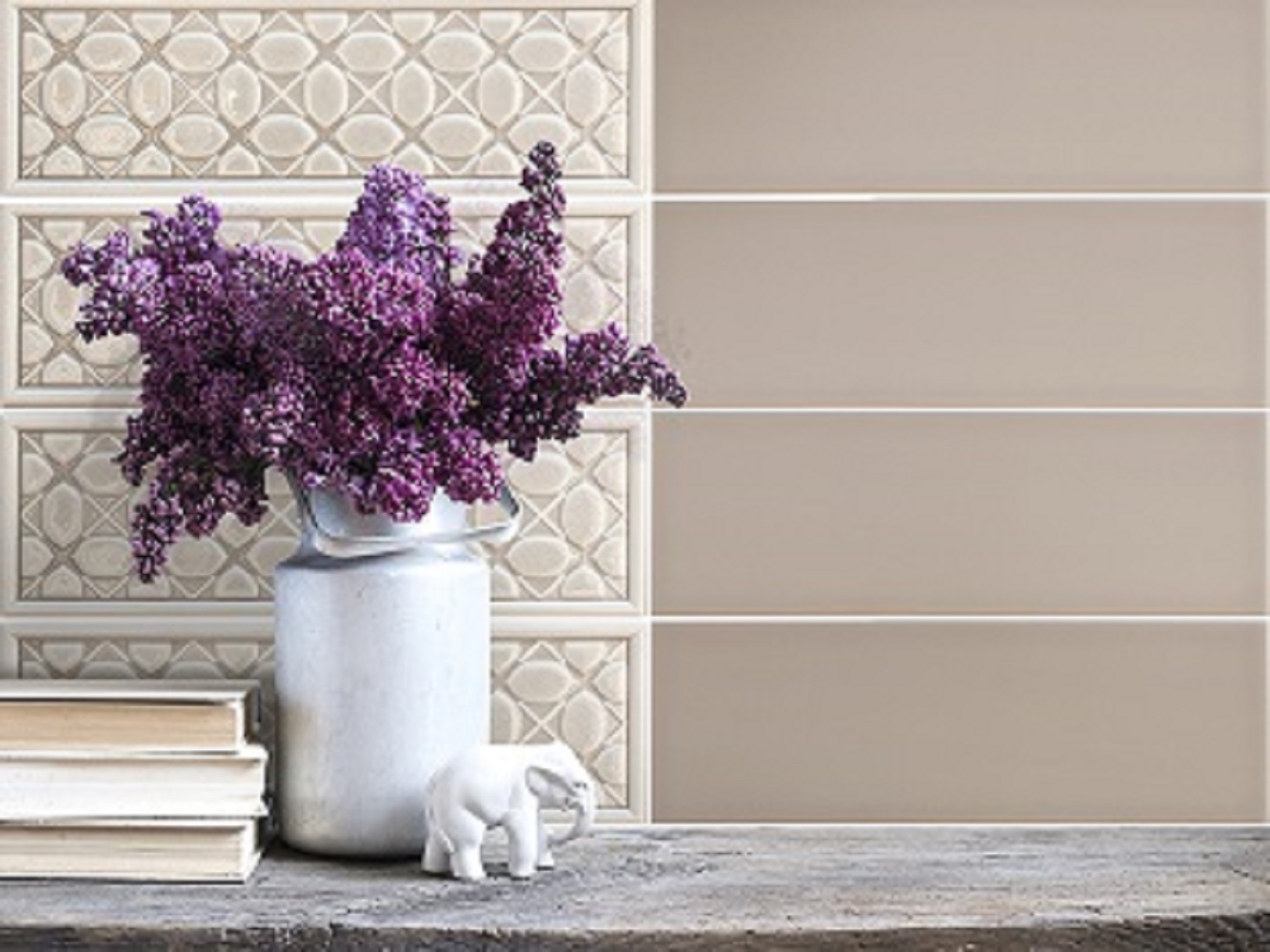 Fabresa Vermont Dawn Grey płytka ścienna 10x30 cm