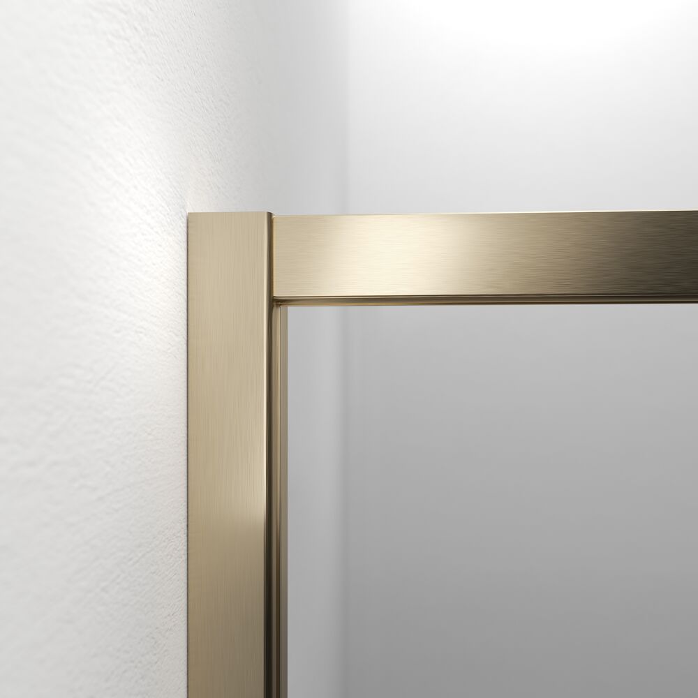 Sealskin Contour drzwi prysznicowe 90 cm złoty szczotkowany/szkło przezroczyste CD200906495100