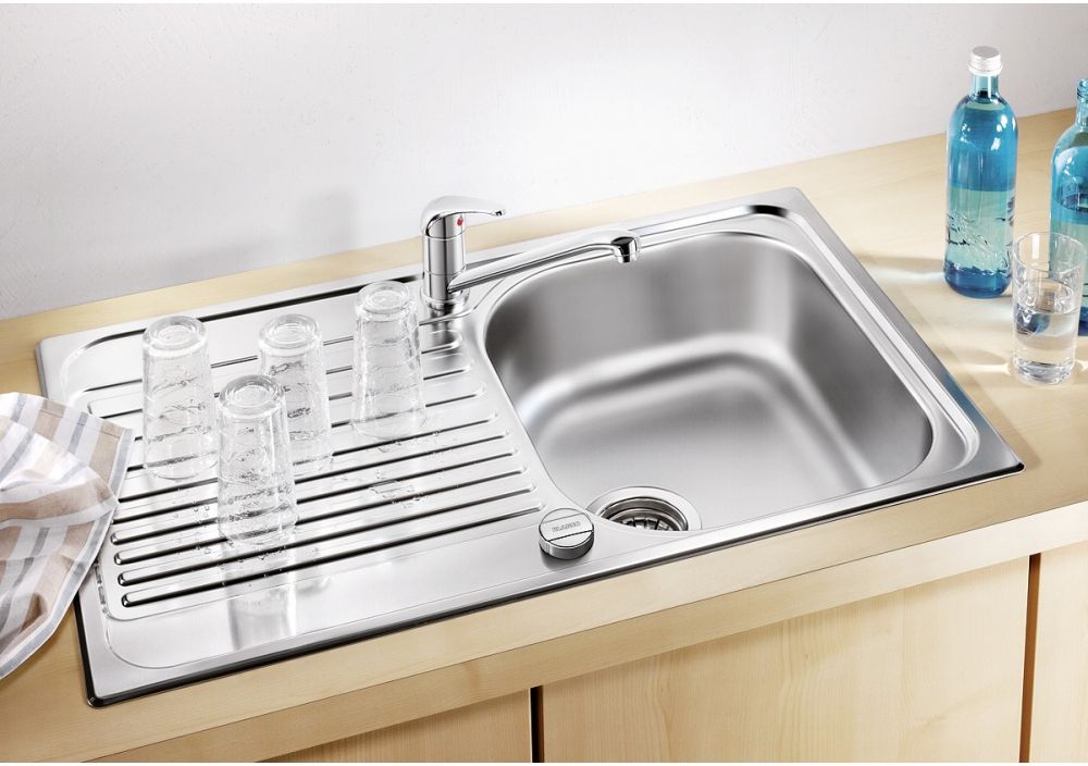 Blanco Tipo 45 S Compact zlewozmywak stalowy 78x50 cm stal mat 514104