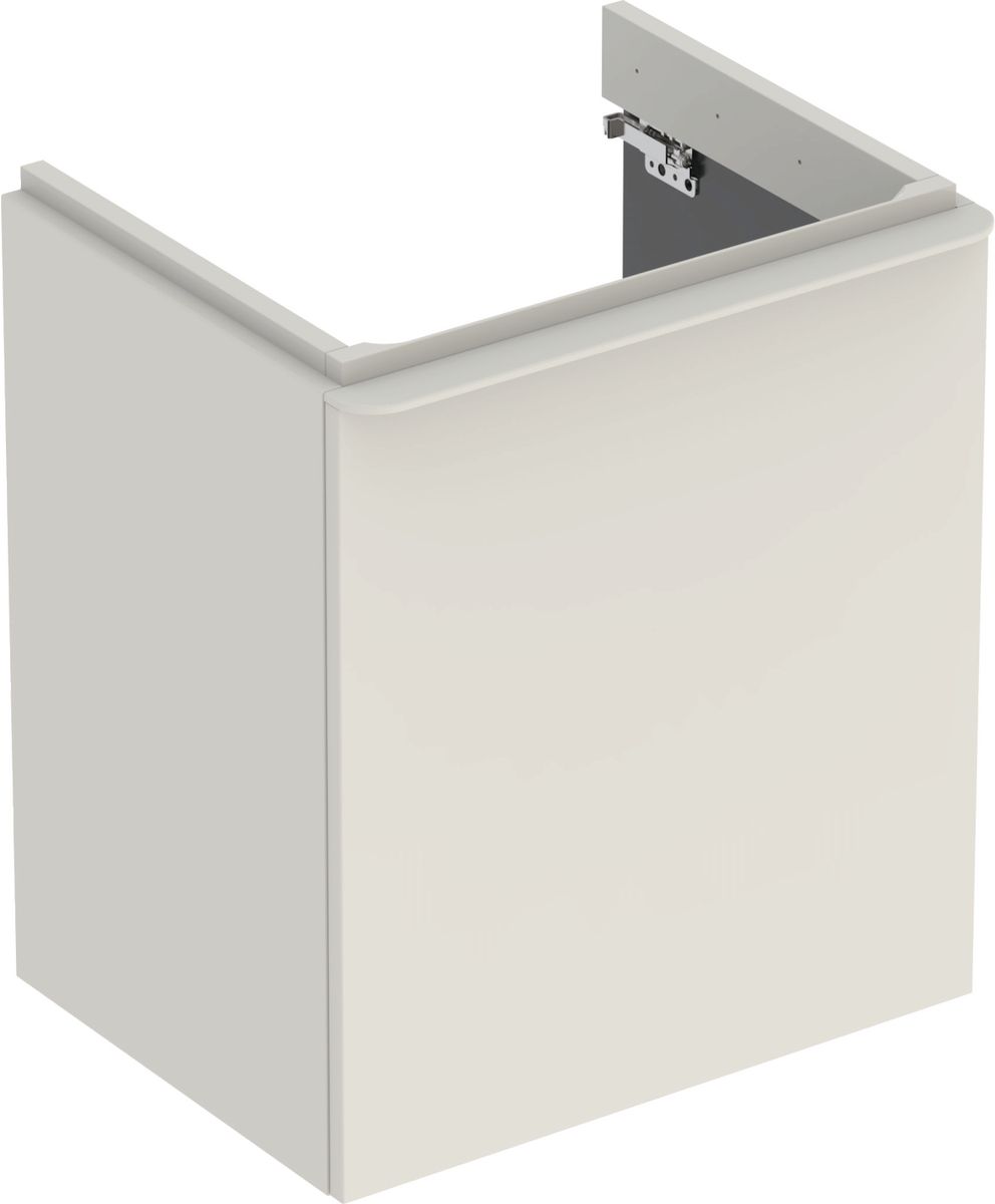 Geberit Smyle Square szafka 53,6 cm podumywalkowa wisząca sand grey 500.365.JL.1