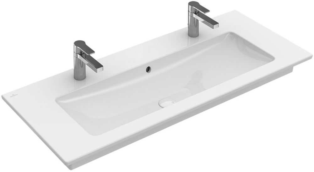 Villeroy & Boch Venticello umywalka 120x50 cm prostokątna CeramicPlus Weiss Alpin 4104CKR1