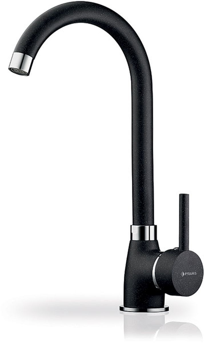 Pyramis Bello Plus bateria kuchenna stojąca czarna 090927101