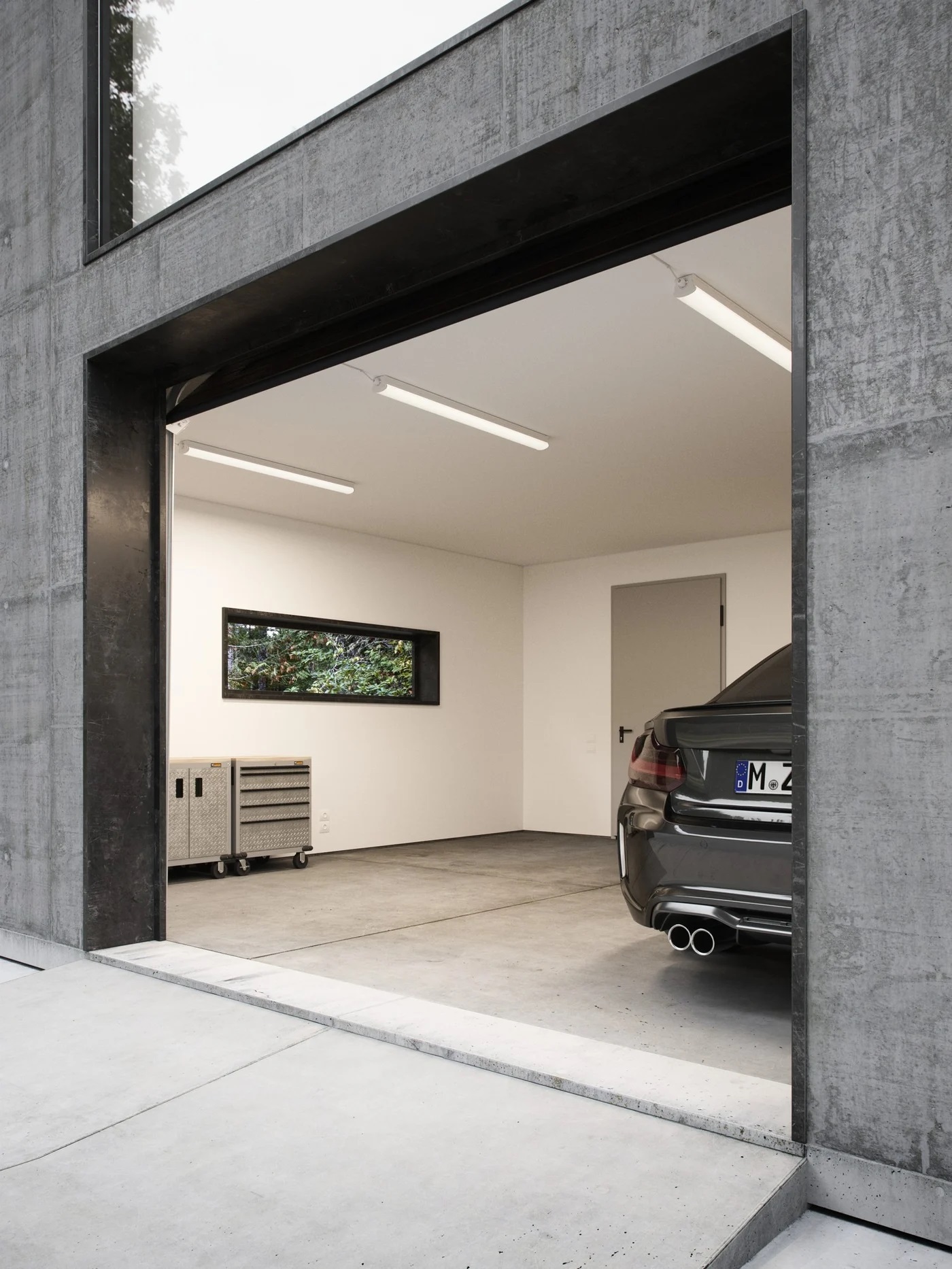 Nordlux Oakland lampa garażowa 28 W 153,2 cm 47756101