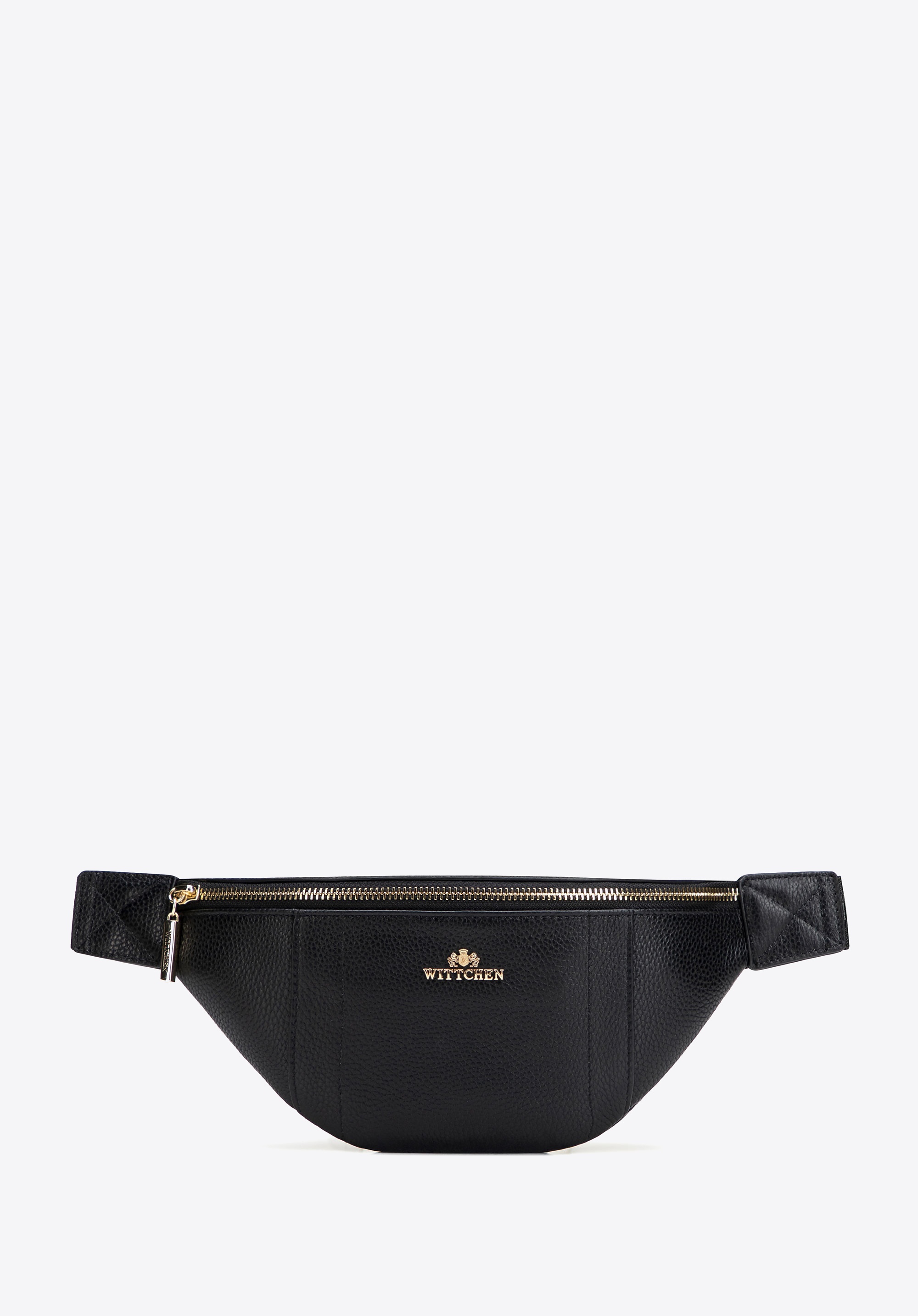 Torebka nerka ze skóry naturalnej czarna