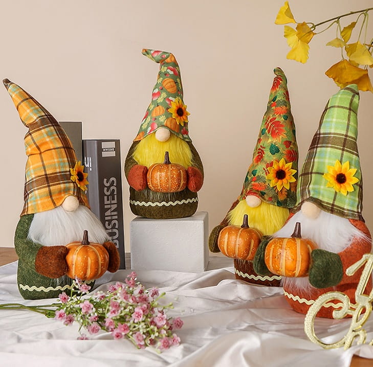 Skrzat świąteczny z dynią