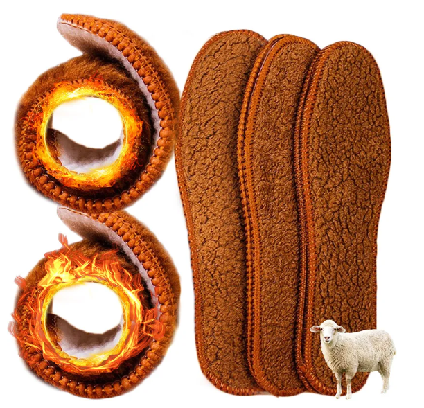 2 pary Zimowe wkładki do butów z Alpaki