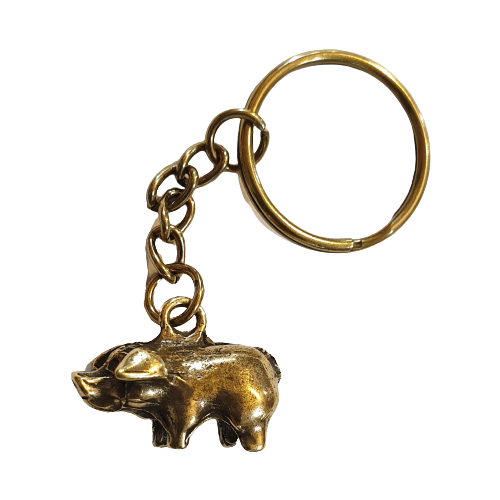 Brelok - Świnia figurka