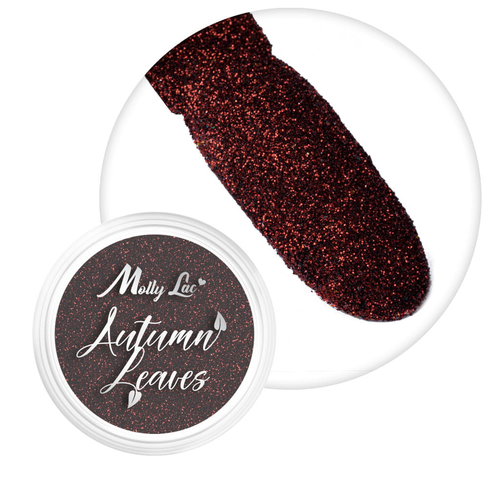 Pyłek do paznokci MollyLac Autumn Leaves 1g Nr 4