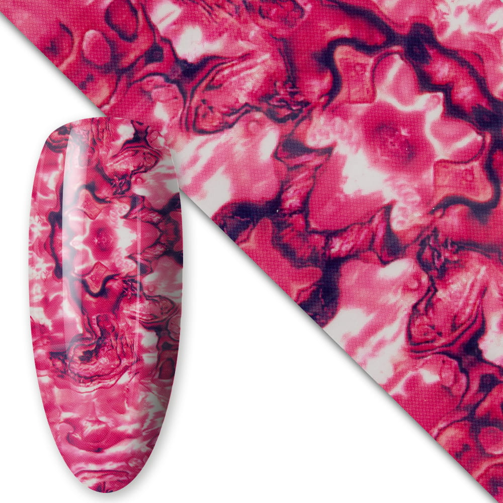 Folia transferowa do paznokci 80 cm Mix Nr 23