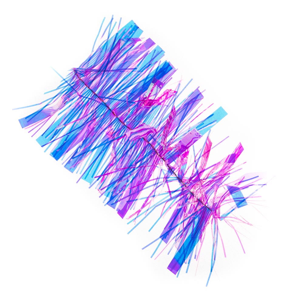 Folia do zdobienia paznokci celofanowa holograficzna z efektem szkła Nr 7