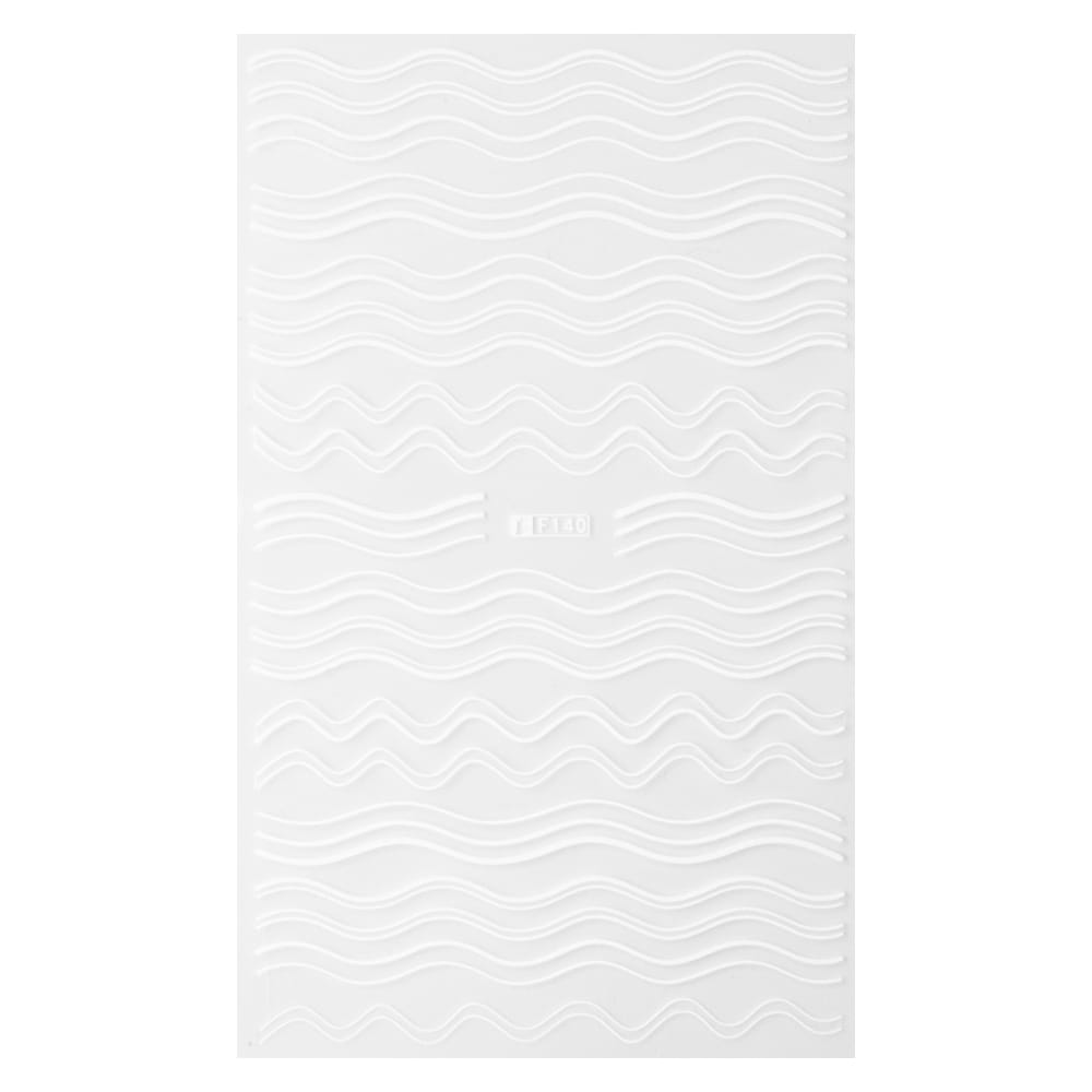 Naklejki do paznokci cienkie samoprzylepne ornamenty F140