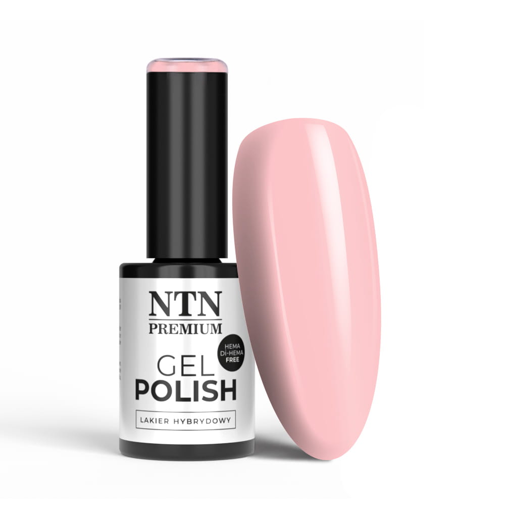Lakier hybrydowy LED/UV Gel Polish NTN Premium Delicate French Nr 301 HEMA/Di-HEMA Free 5g