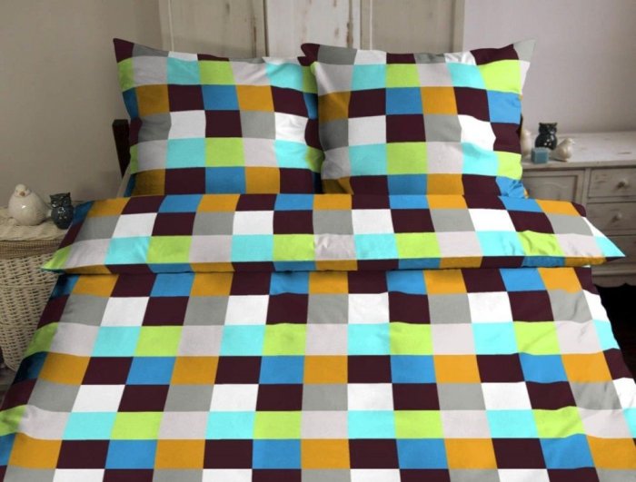 Poszewki na poduszki 70x80 - bawełna andropol wz. 18348/4