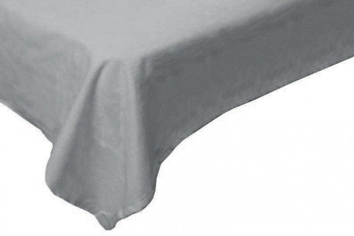 Prześcieradło flanelowe, gruba FLANELA 160x220 wz. popiel