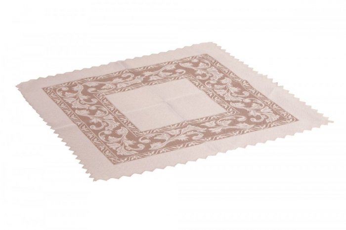 Obrus plamoodporny dwustronny Belissa 3003 40x40 Jedeka Kolor: jasno beżowy