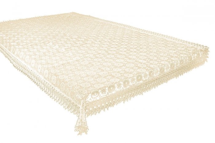 Obrus Gipiura KALIPSO rozm 40x170 kolor: kremowy