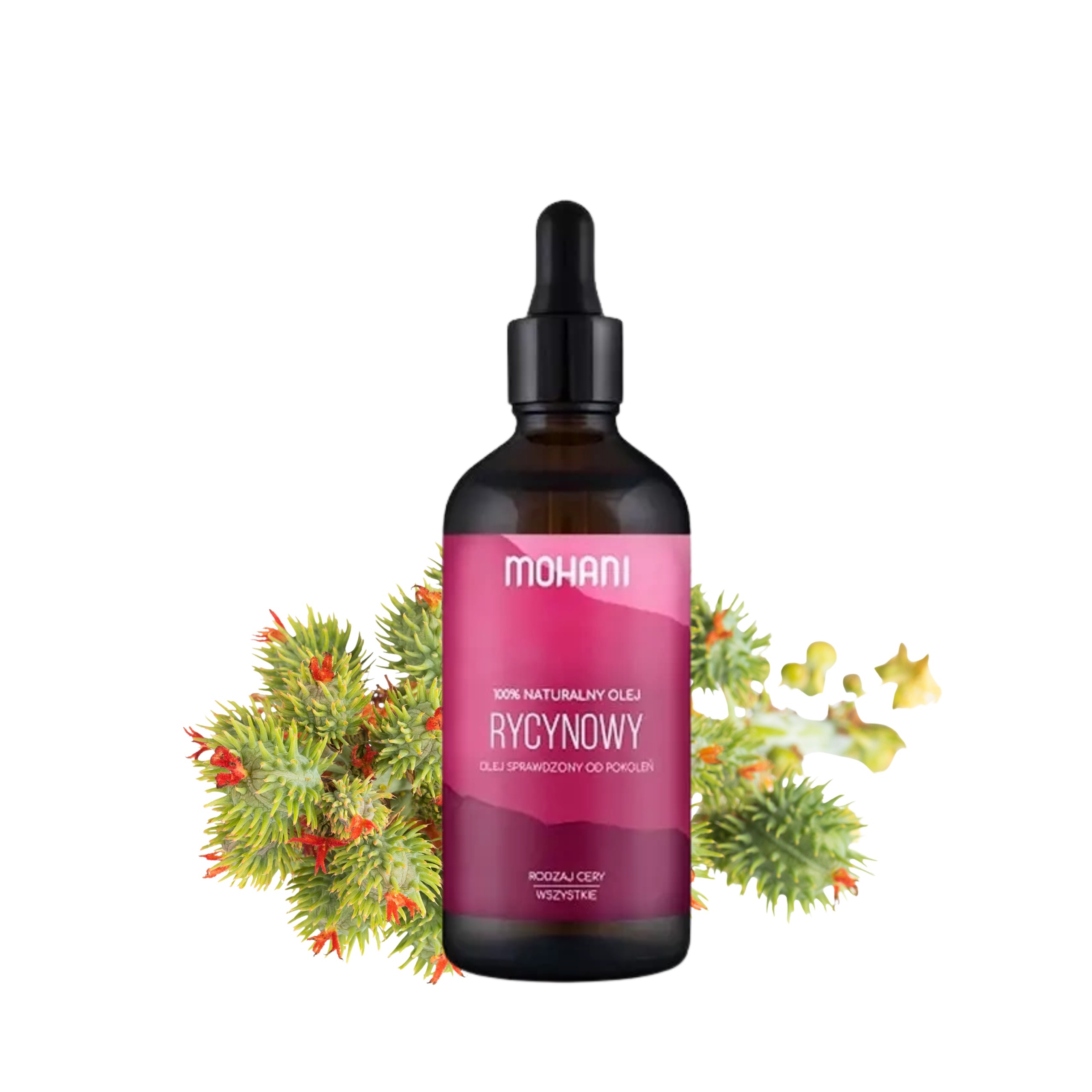Olej rycynowy kosmetyczny 100ml- MOHANI