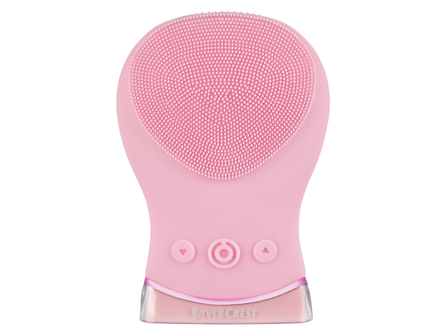 Silvercrest Personal Care Szczoteczka do czyszczenia skóry twarzy Sgrs 3.7 C1, akumulatorowa Różowy