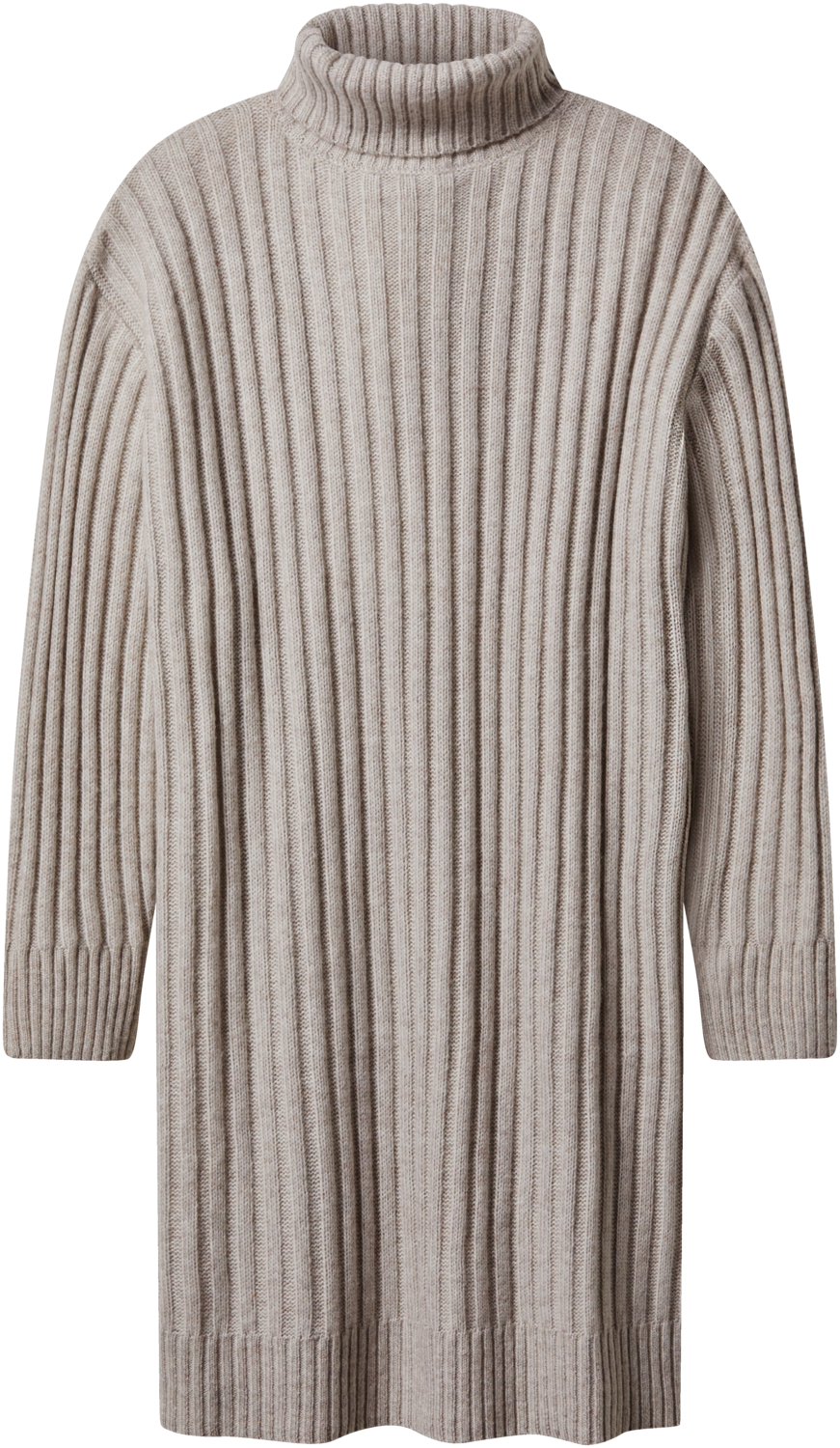 esmara Sukienka dzianinowa damska Beżowy, M40/42