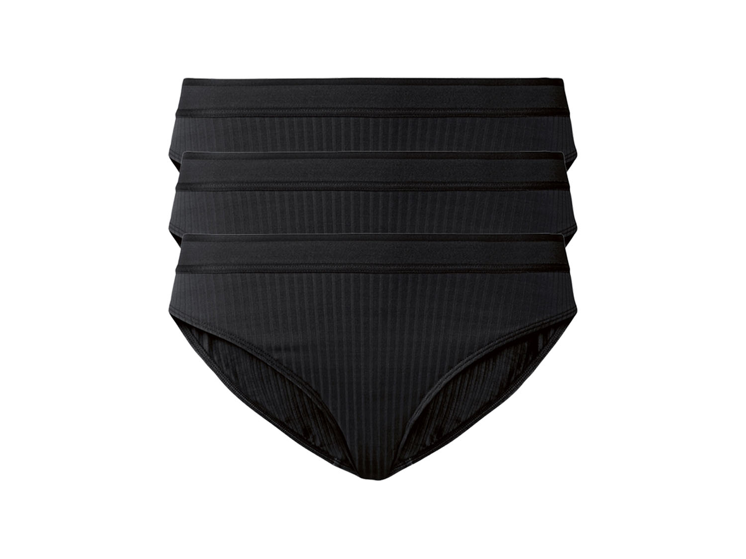 esmara Figi damskie, 3 pary L 44/46, Czarny