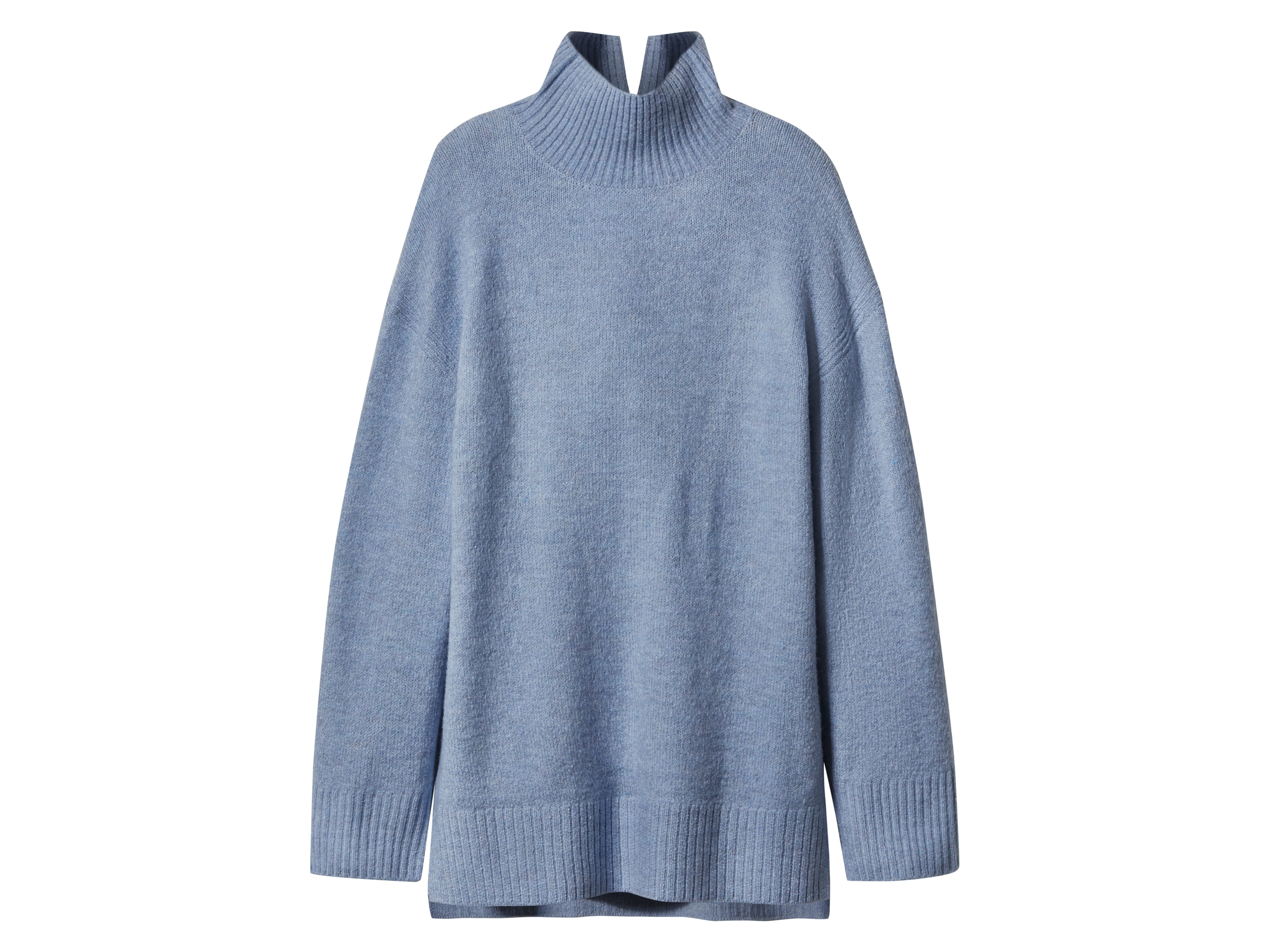 esmara Sweter damski dzianinowy Niebieski, L 44-46