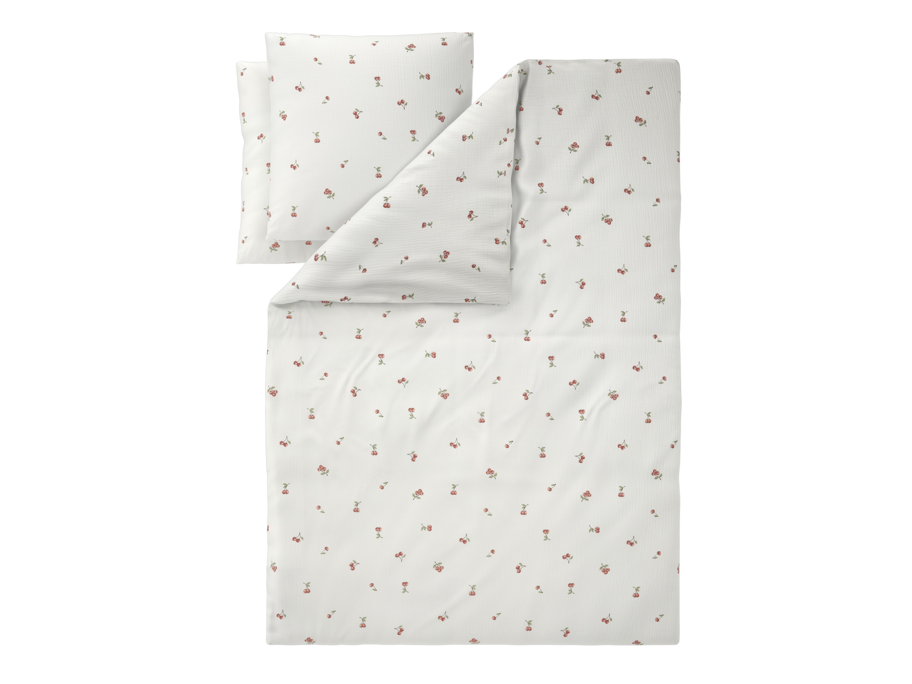 Livarno Pościel muślinowa, 220 x 200 cm Wiśnie