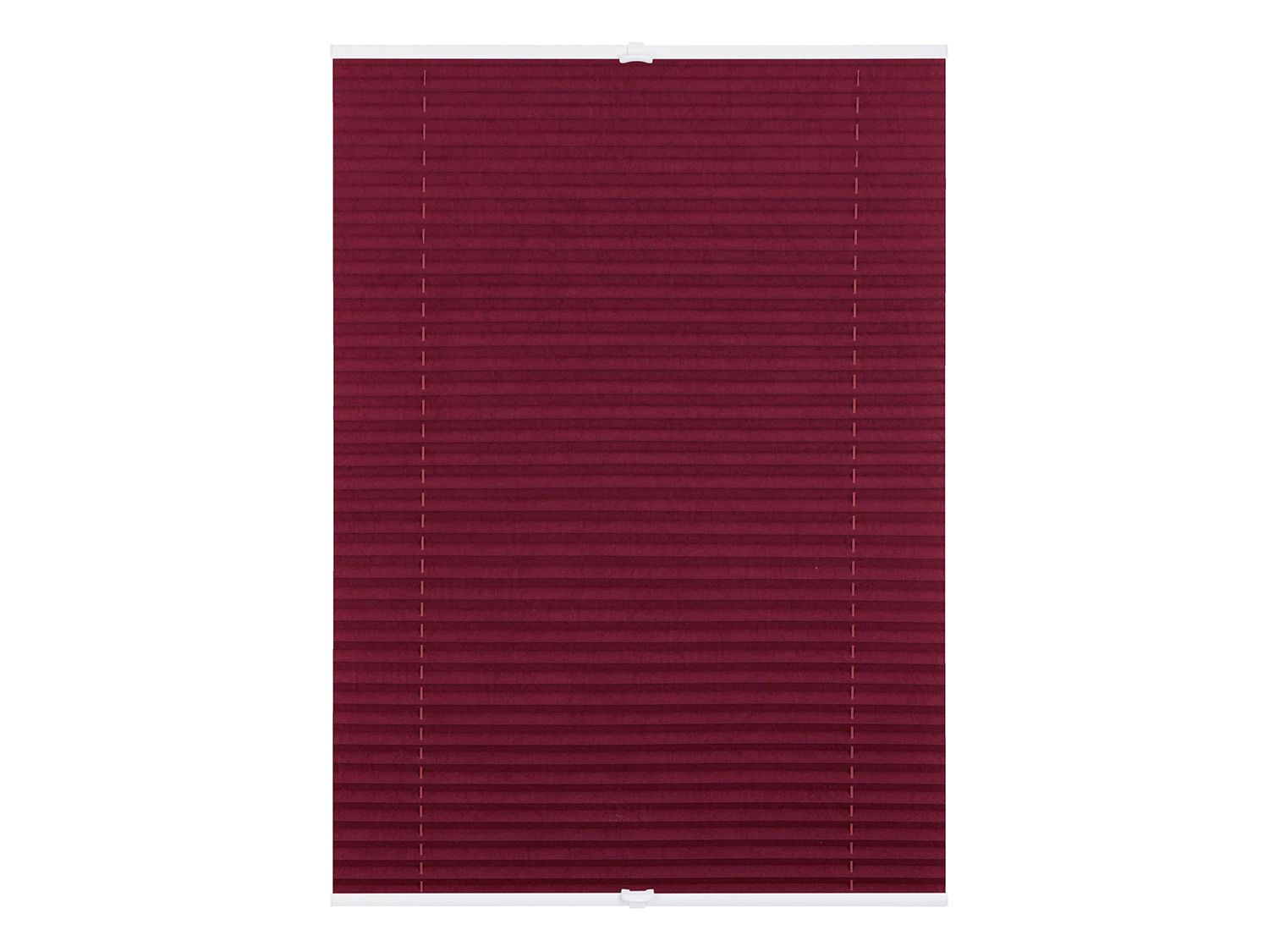 Lichtblick Roleta plisowana Klemmfix, bez wiercenia, od 45 x 130 cm jeżynowy, 45x130 cm