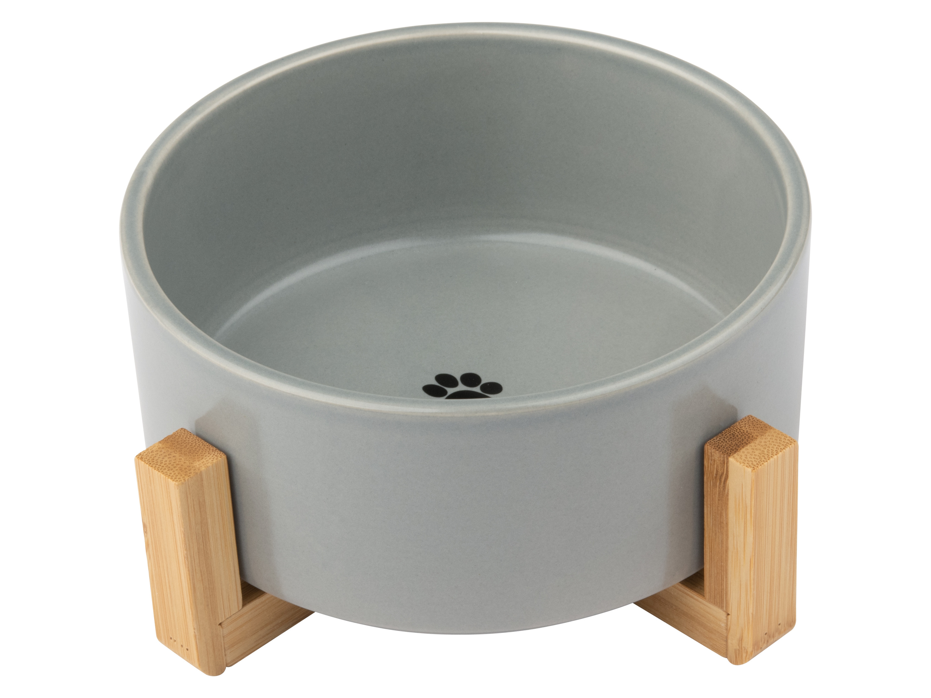 zoofari Miska lub podwójna miska na karmę Pojedyncza miska, Szary